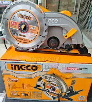Ingco 1400w Circular Saw/7" Ingco Circular Saw