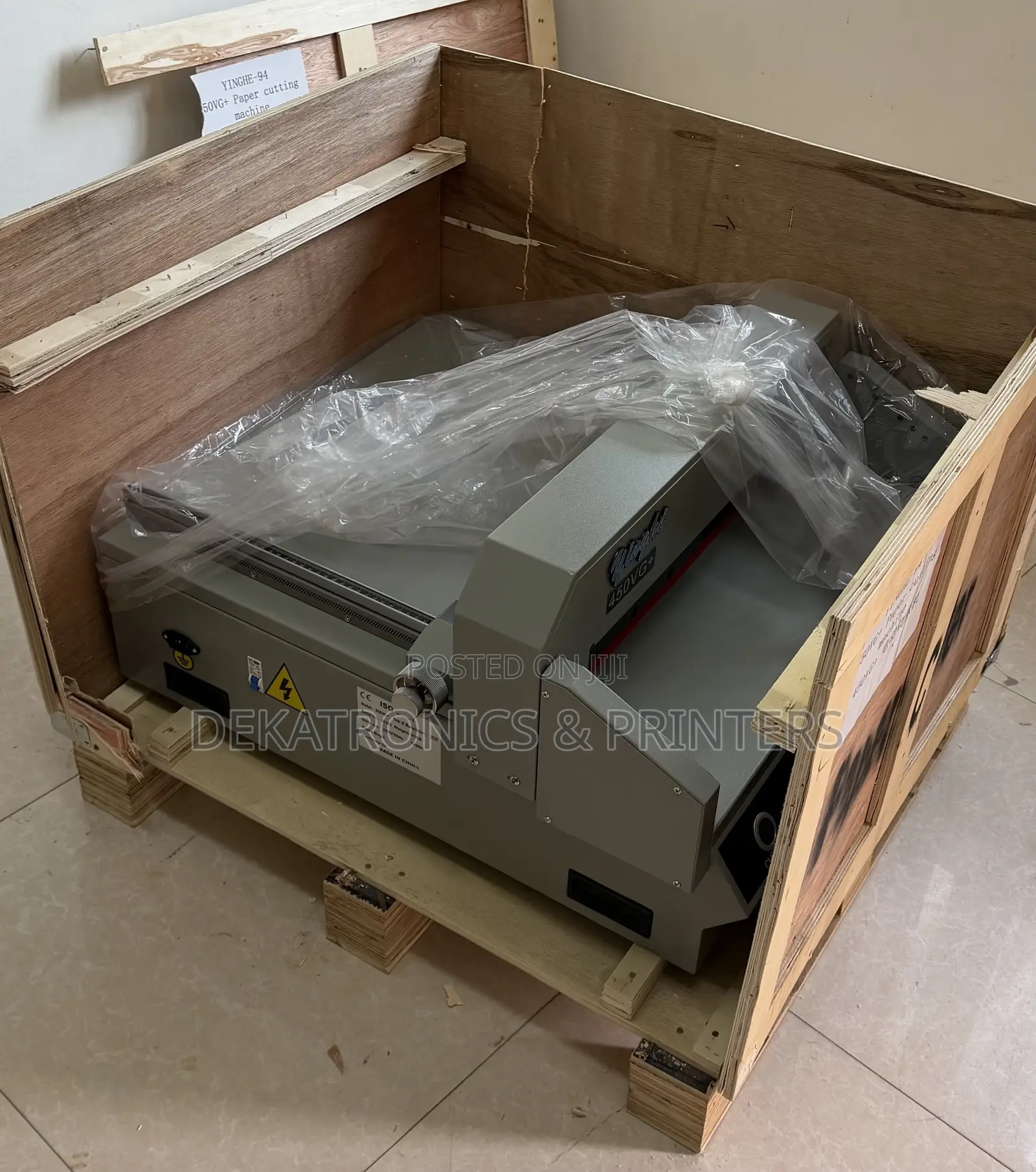 Yh-450vg+ Electric Paper Cutter
