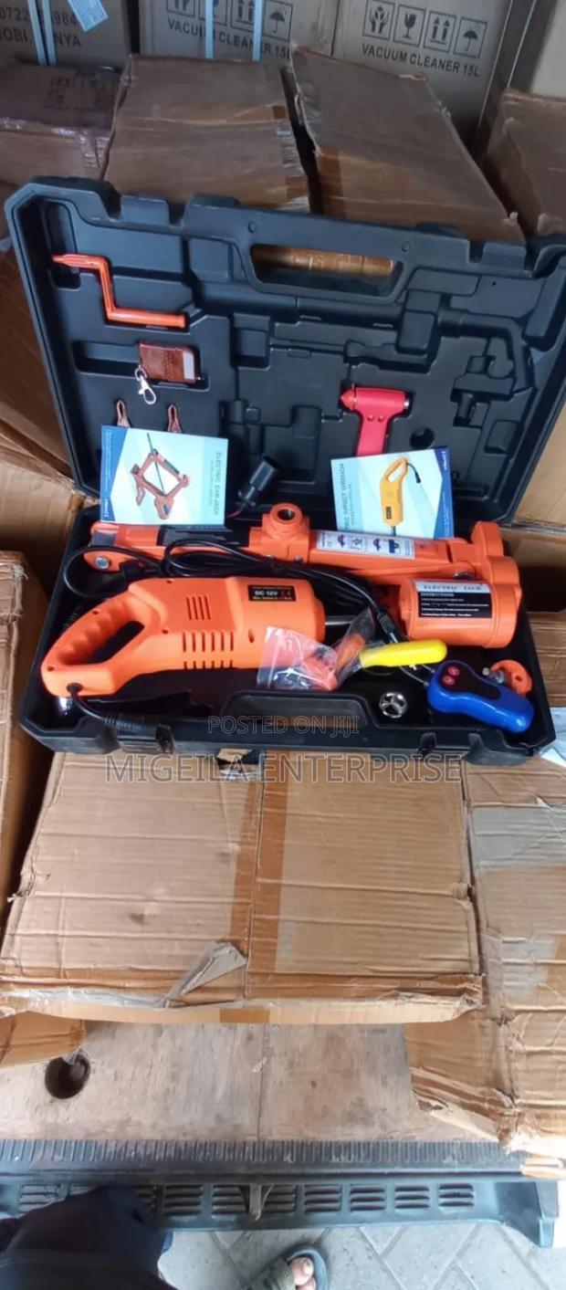 Electric Power Jack And Wheel Spinner