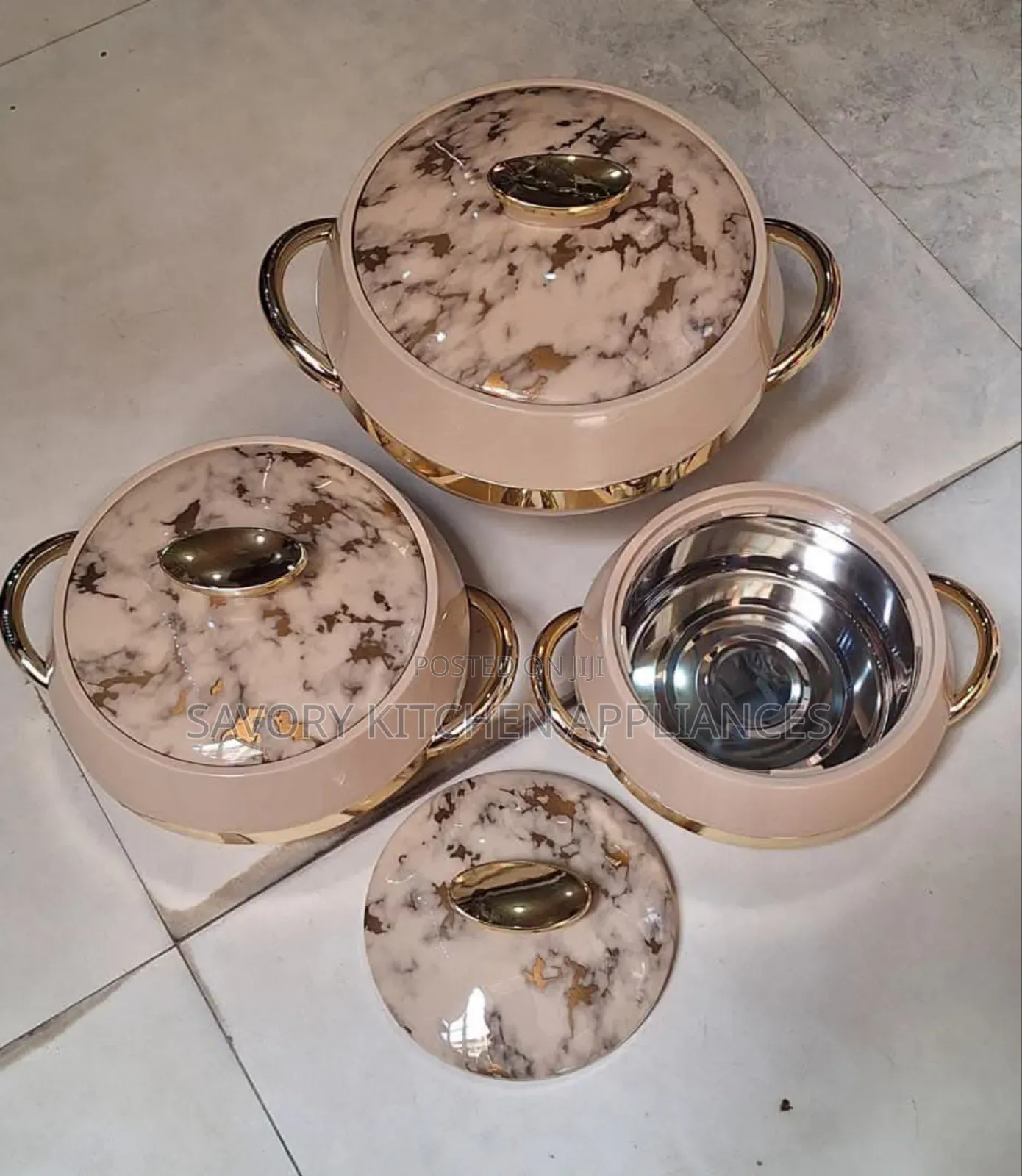 3-Piece Insulated Casserol Hotpot Set