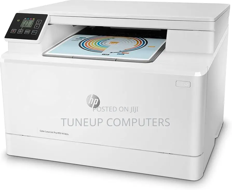 Hp Color Laserjet Pro MFP M182n Printer, Print, Copy and Scan