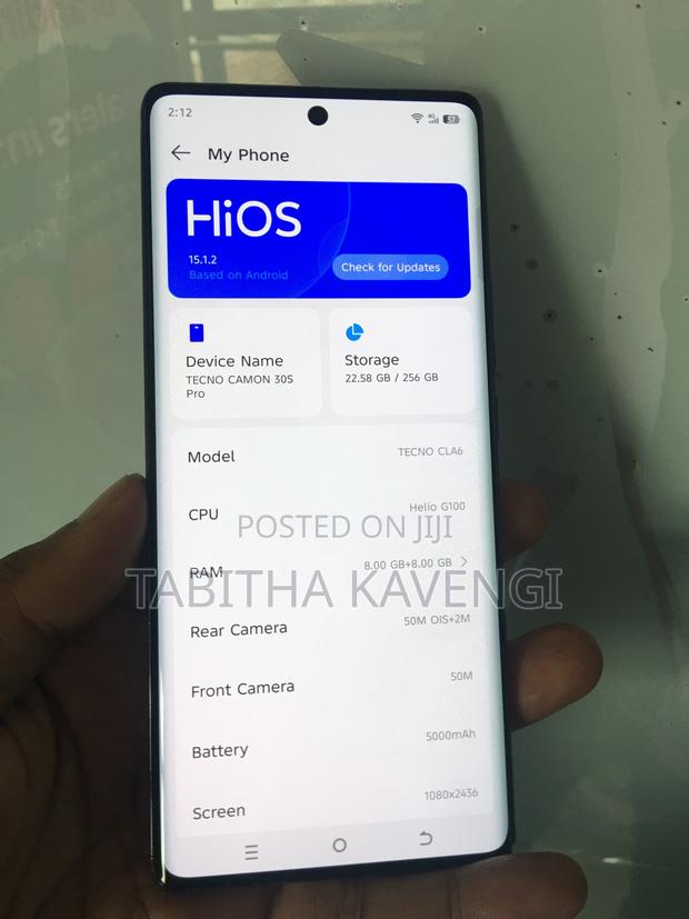 Tecno Camon 30S Pro 256 GB Black - thumbnail 4