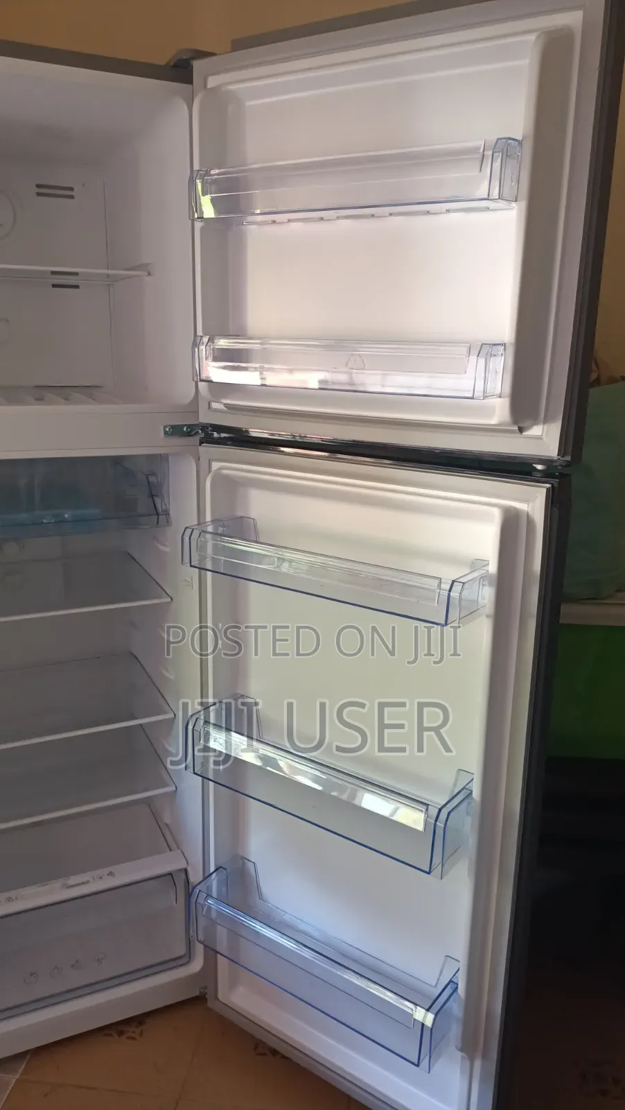 334l Pebble Grey Fridge