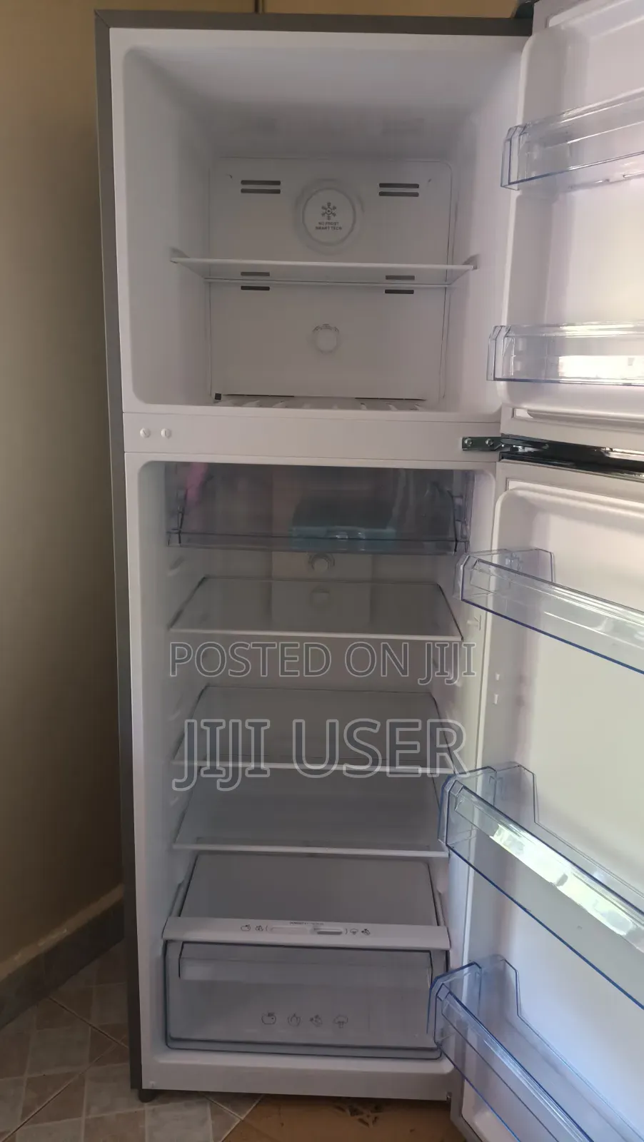 334l Pebble Grey Fridge