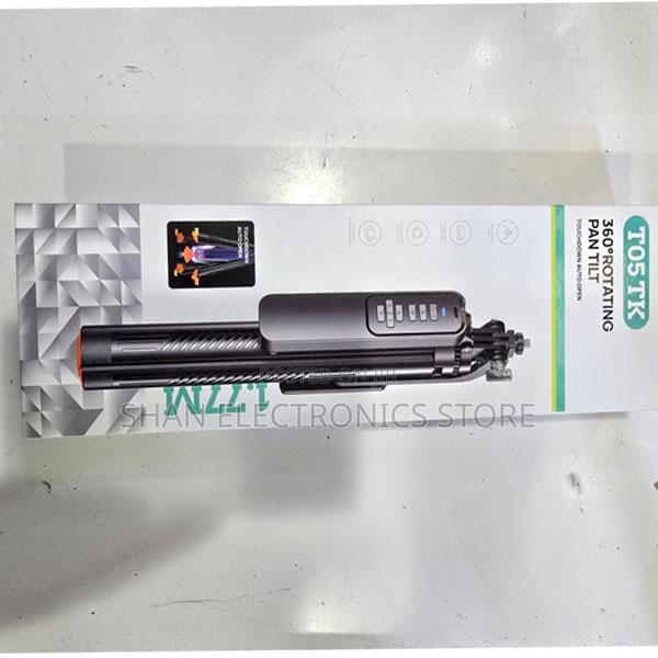 T05 1.77m Tripod Stand With a Wireless Bluetooth Remote - thumbnail 2
