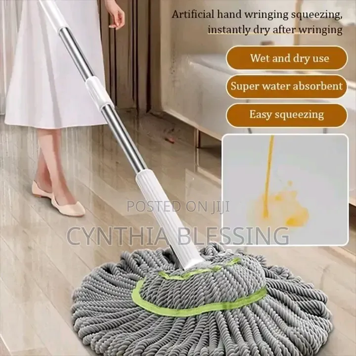 360 Rotating Self Wringing Twist Mop