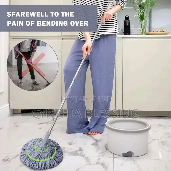 360 Rotating Self Wringing Twist Mop