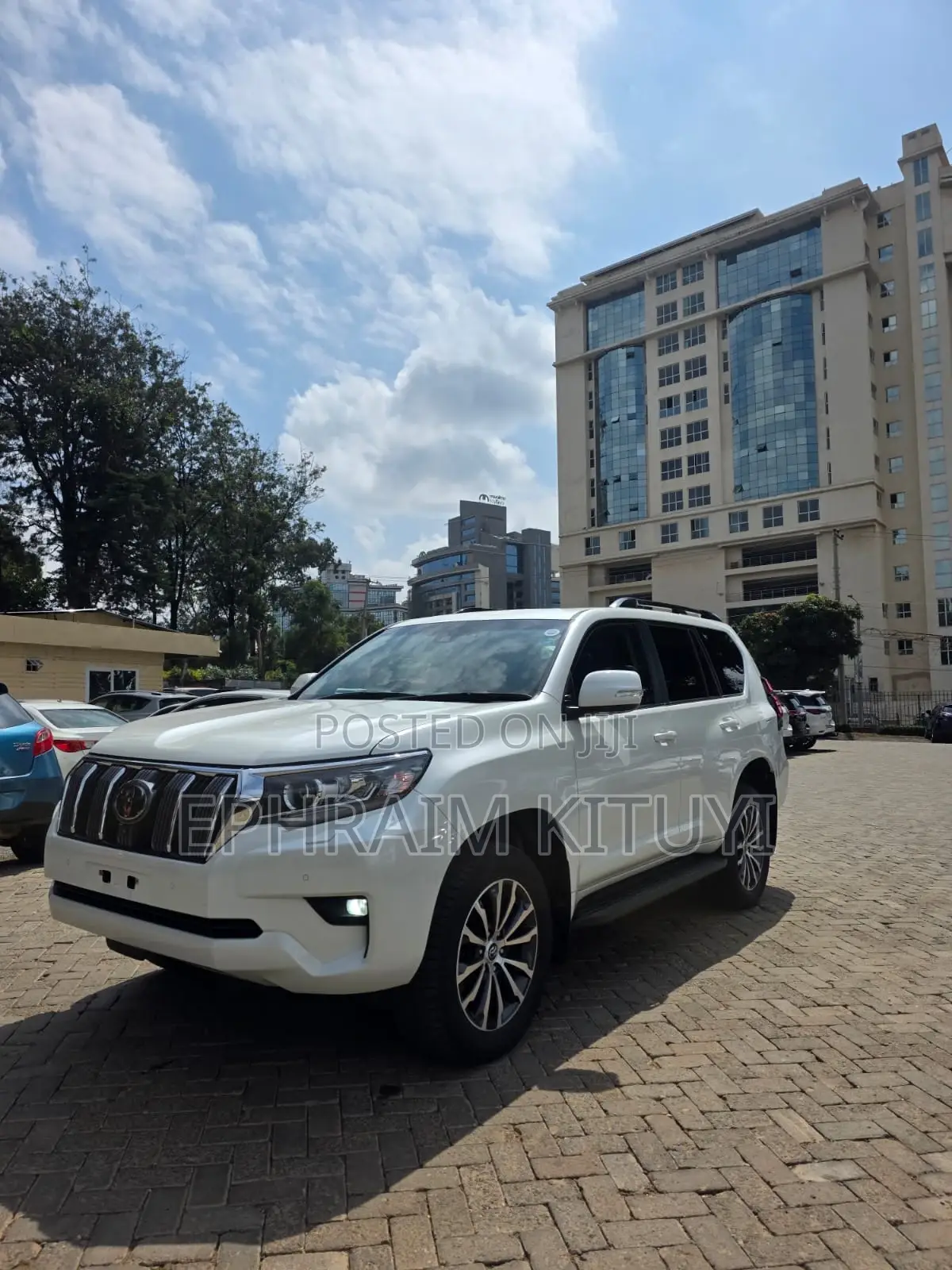 Toyota Land Cruiser Prado 2.8 2019 White