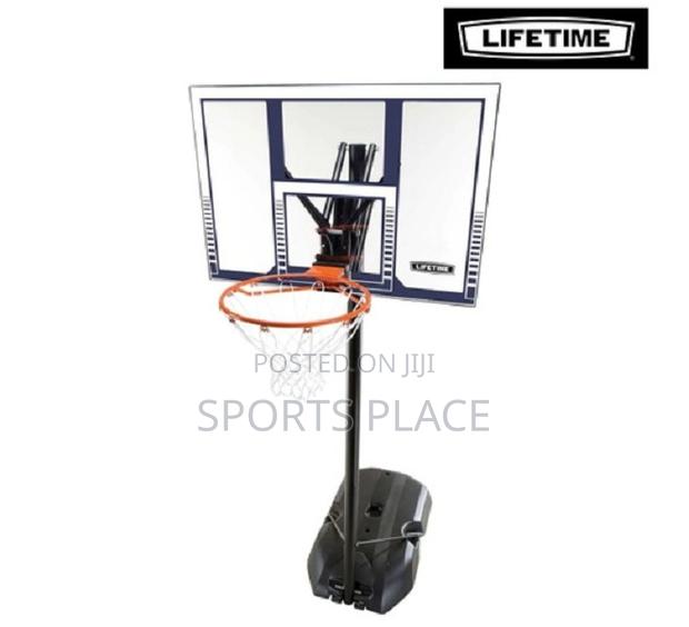 Portable Basketball Stand - Complete - main view