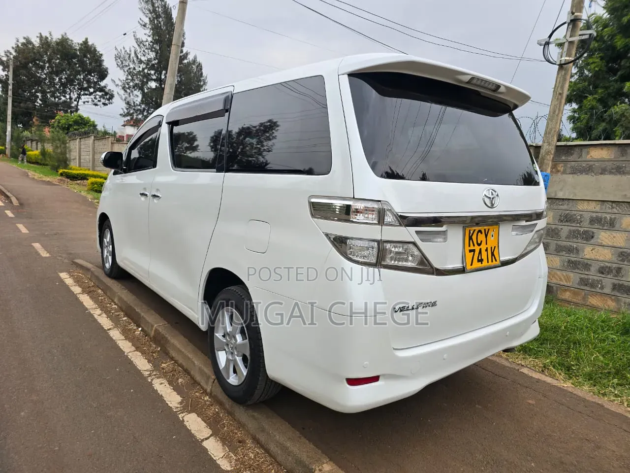Toyota Alphard 2012 White