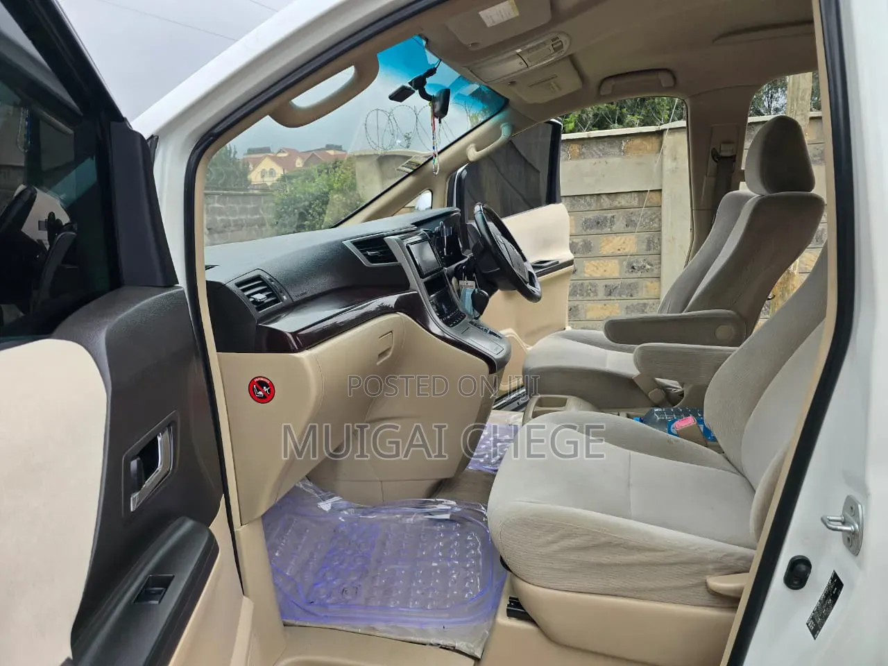 Toyota Alphard 2012 White