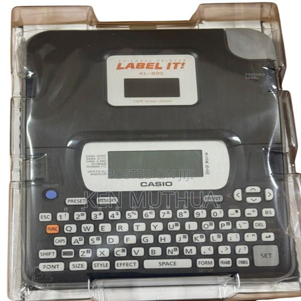 Casio Kl-820 Labelling Machine