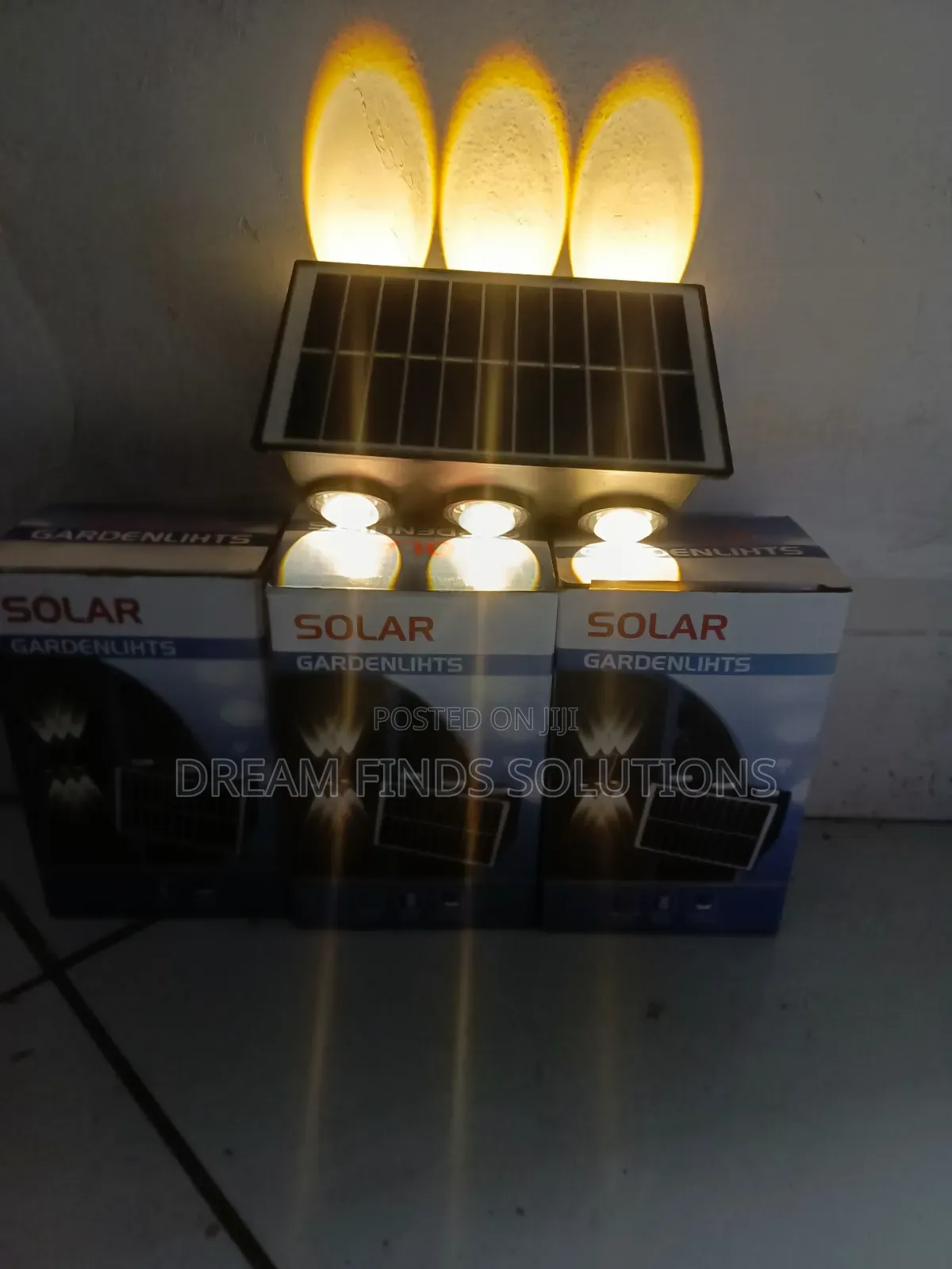 Smart Solar Garden Light – Dust Proof Up Down Exterior Wall Lamp 