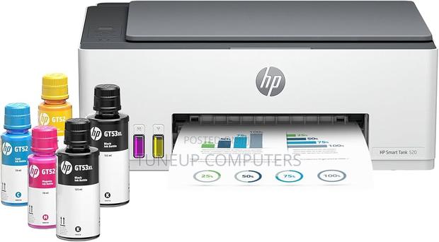 Hp Smart Tank 520 All-in-One Printer, Print, Copy and Scan - thumbnail 2