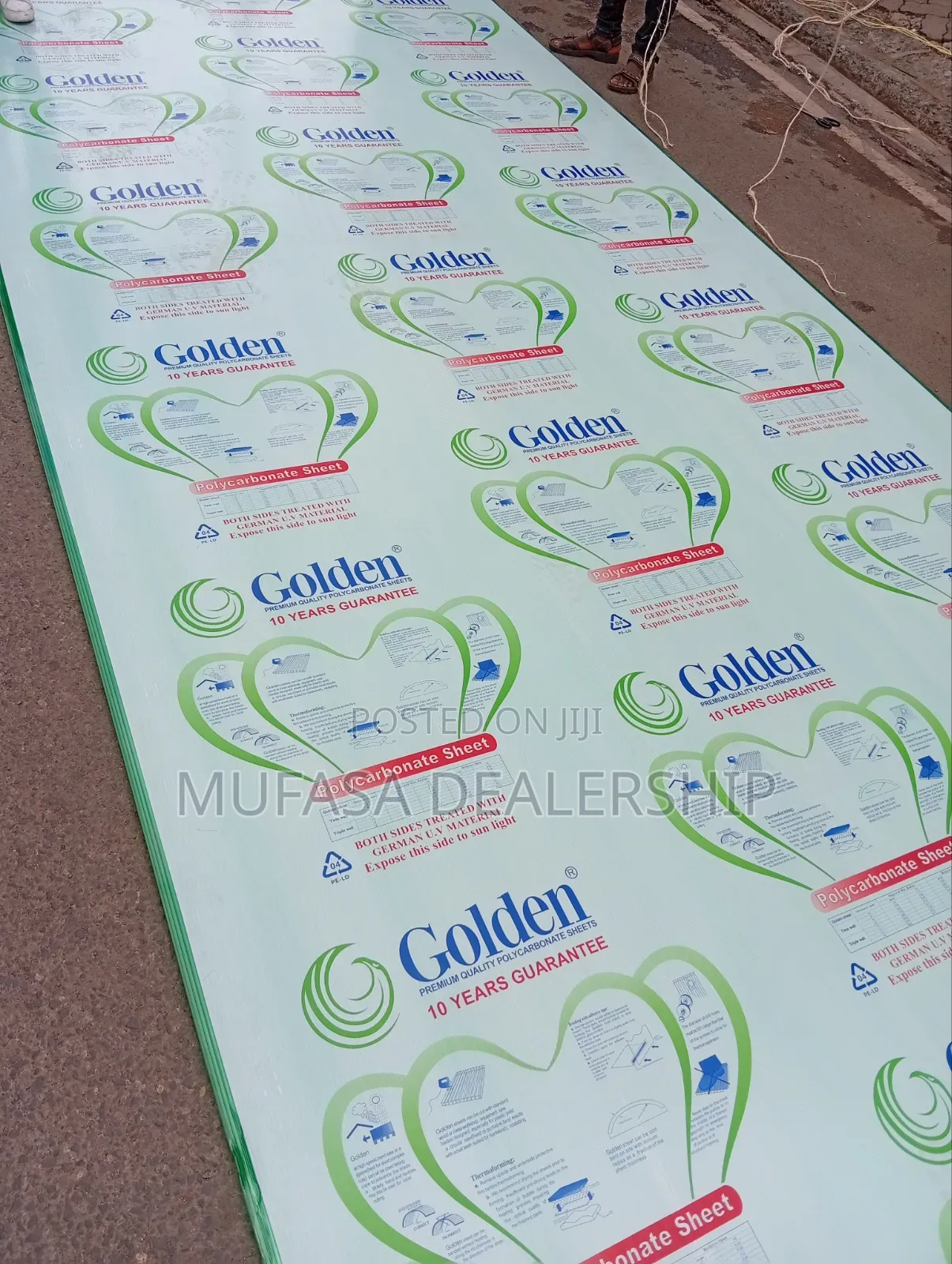 Hollow Polycarbonate 6mm.