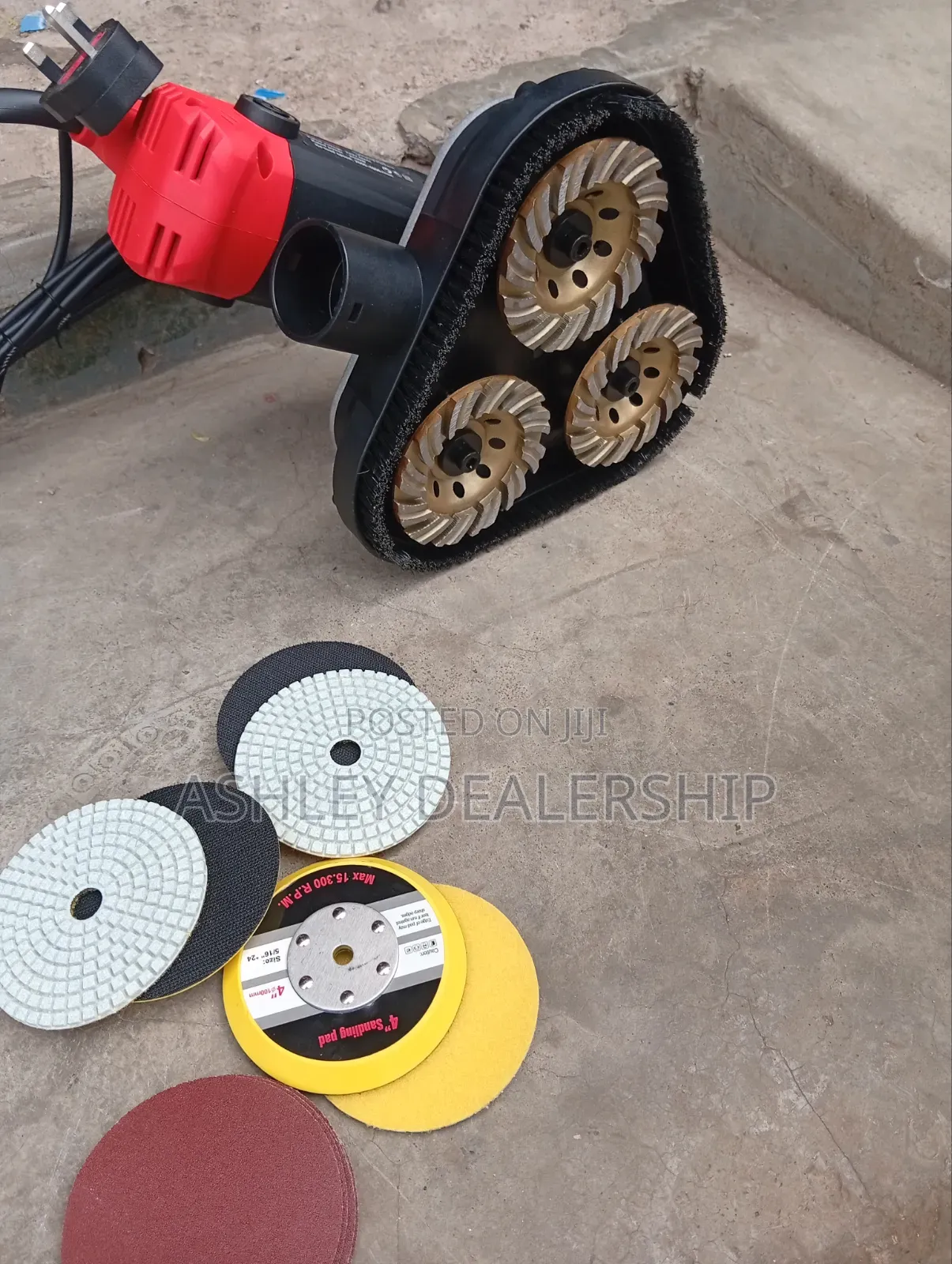 Handheld Concrete Grinder and Polisher