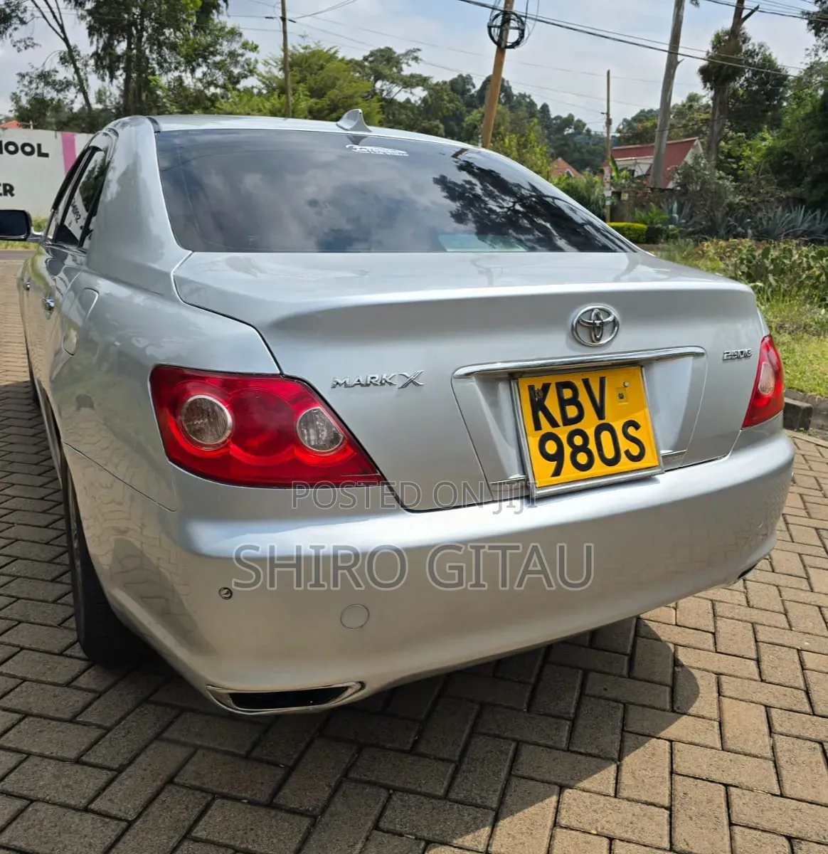 Toyota Mark X 2006 Silver