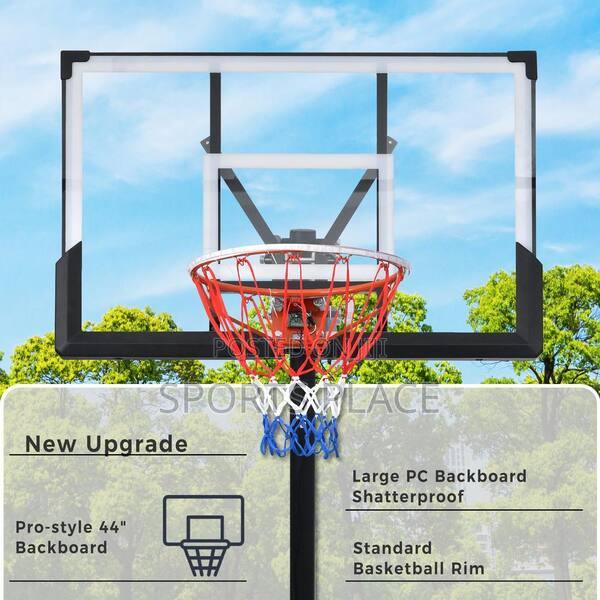 Complete Backboard - Glass, Hoop + Net - main view
