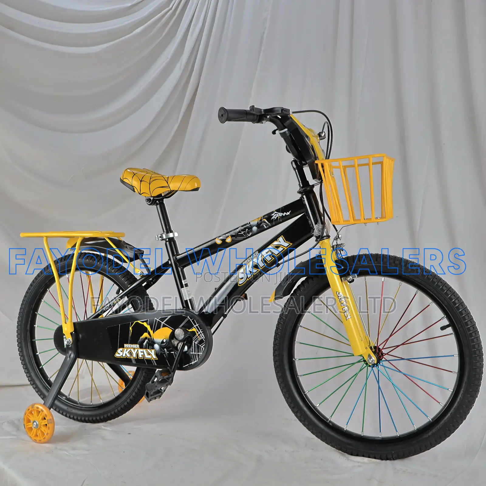 Skyfly Children's Bicycle With Basket