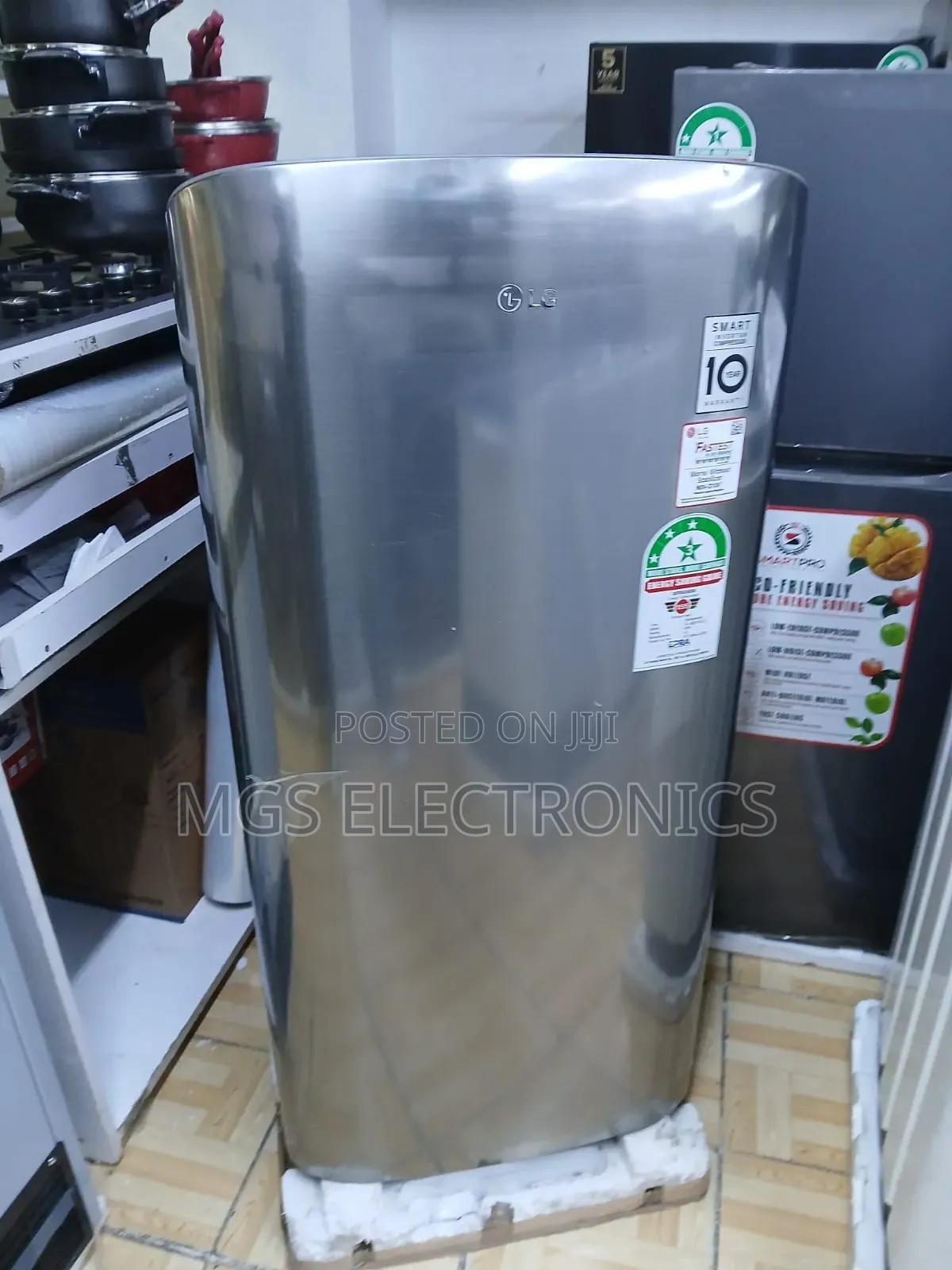 Lg 180litres Single Door Fridge Gl-B201sllb