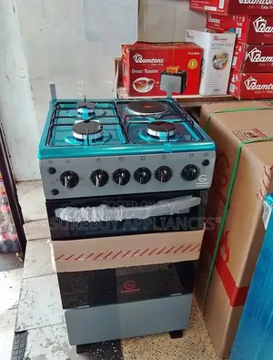 Eurochef 3+1 Standing Cooker With Electric Oven Chopping Board