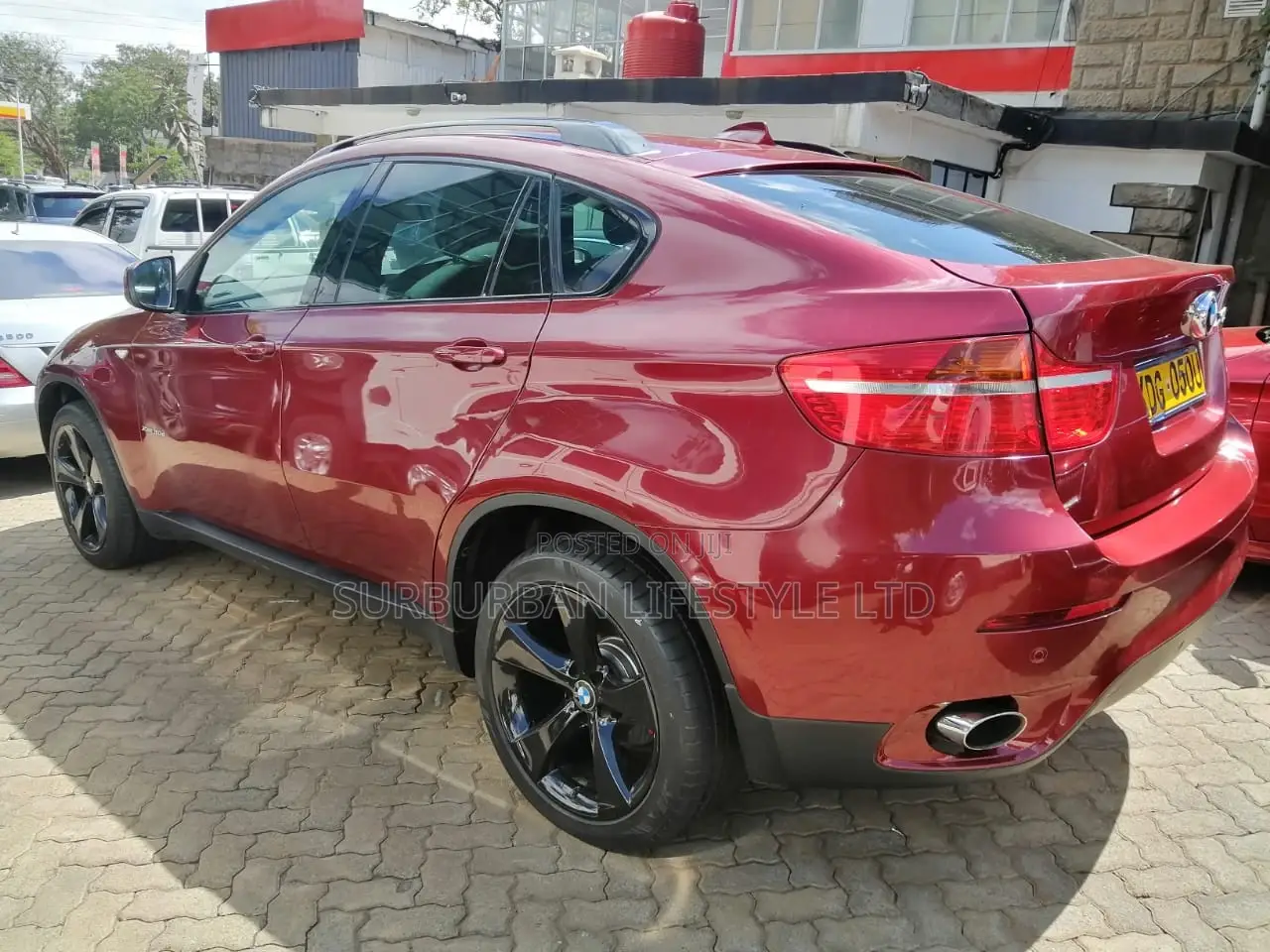 BMW X6 xDrive 30d 2009 Red