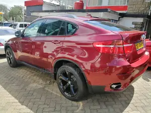 BMW X6 xDrive 30d 2009 Red