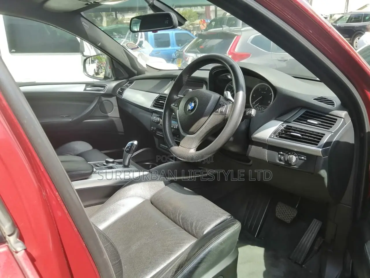 BMW X6 xDrive 30d 2009 Red