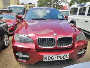 BMW X6 xDrive 30d 2009 Red