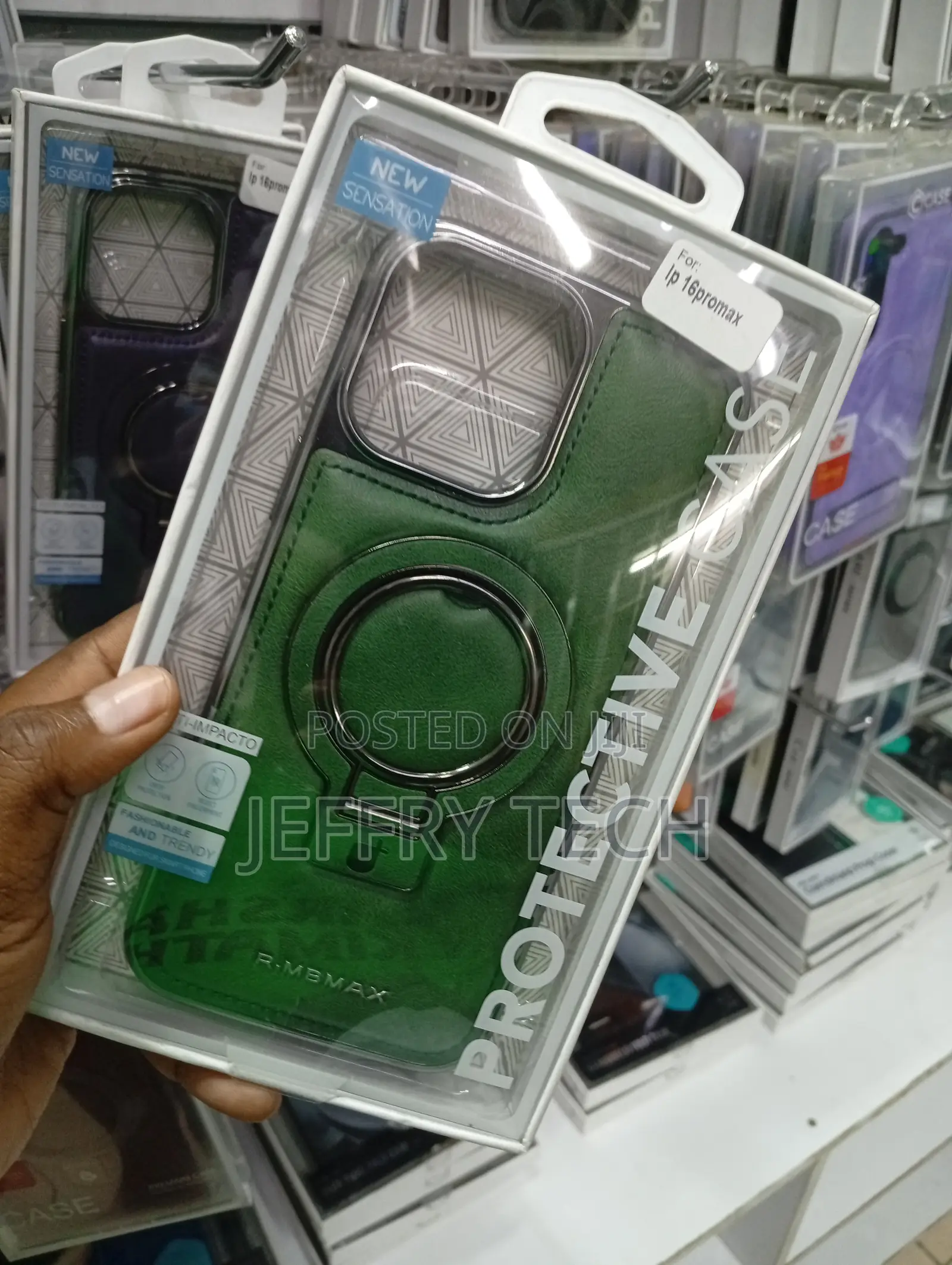 iPhone 16 Pro Max Premium Business-Style Smartphone Cover