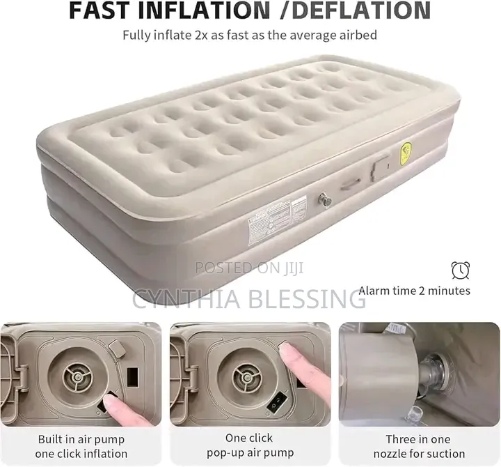 Double Inflatable Matress With in Built Pump