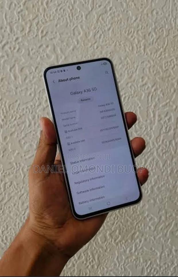 New Samsung Galaxy A36 128 GB Black - thumbnail 4