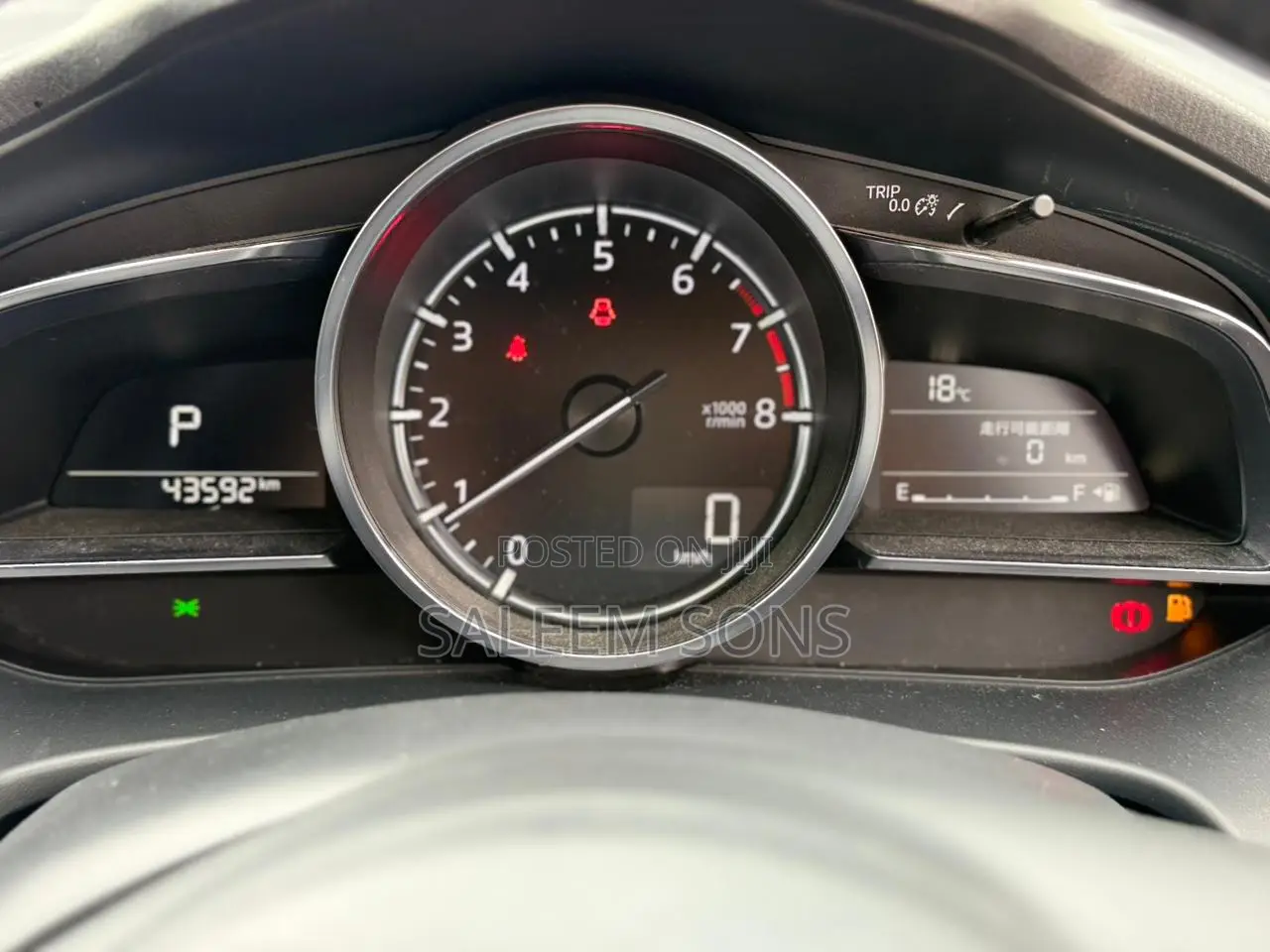 Mazda Axela 2018 Red