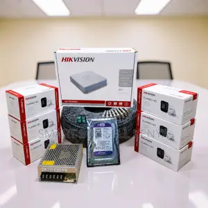 Rugged Performance 6 Hikvision 1080p CCTV Cameras Complete System Kit