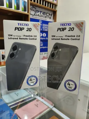 New Tecno Pop 20 64 GB Black