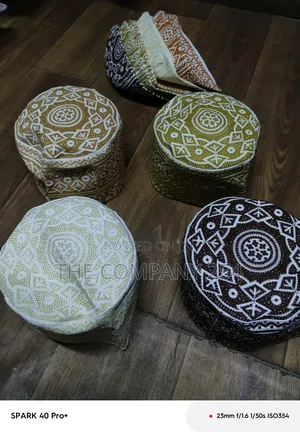 Arabic Muslim Knitted Prayer Cap Kofia