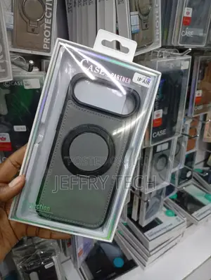 iPhone 17 Air Stylish, Anti-Fingerprint Pu Leather Back Plate Cover