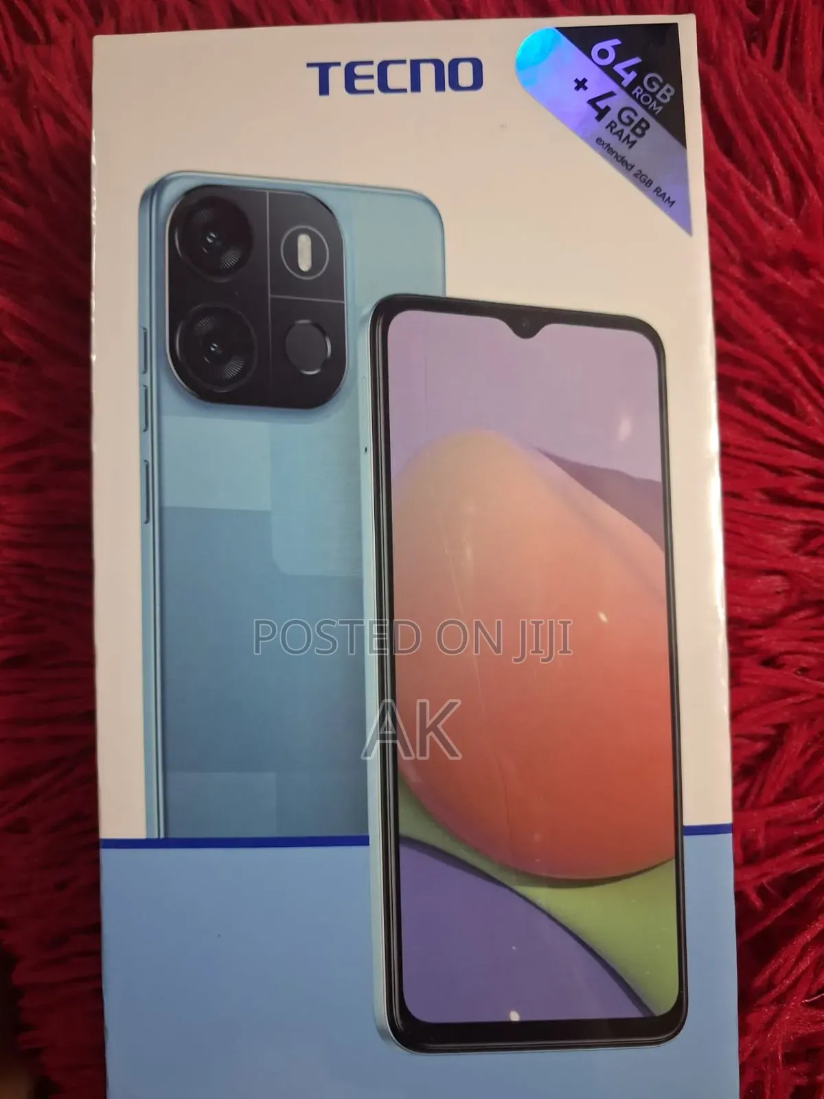 New Tecno Pop 7 64 GB Blue