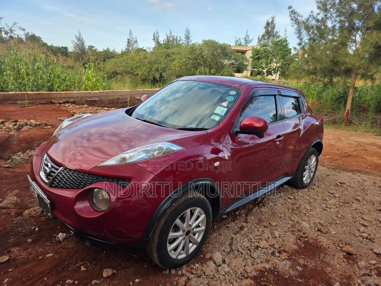Nissan Juke 2012 Red