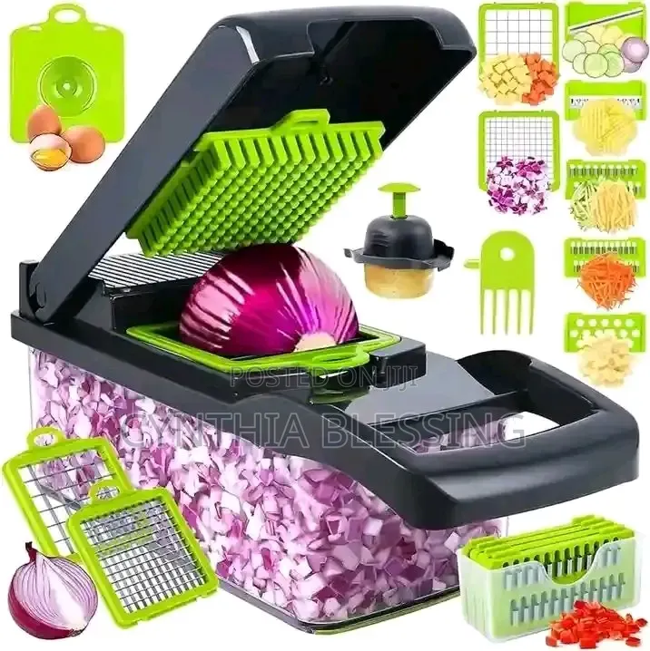 12-in-1 Multifunctional Vegetable Chopper Slicer