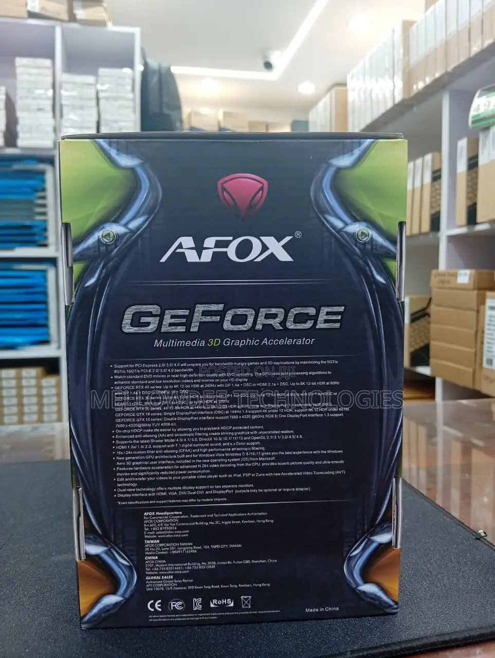 Afox Gt730 4gb Ddr3