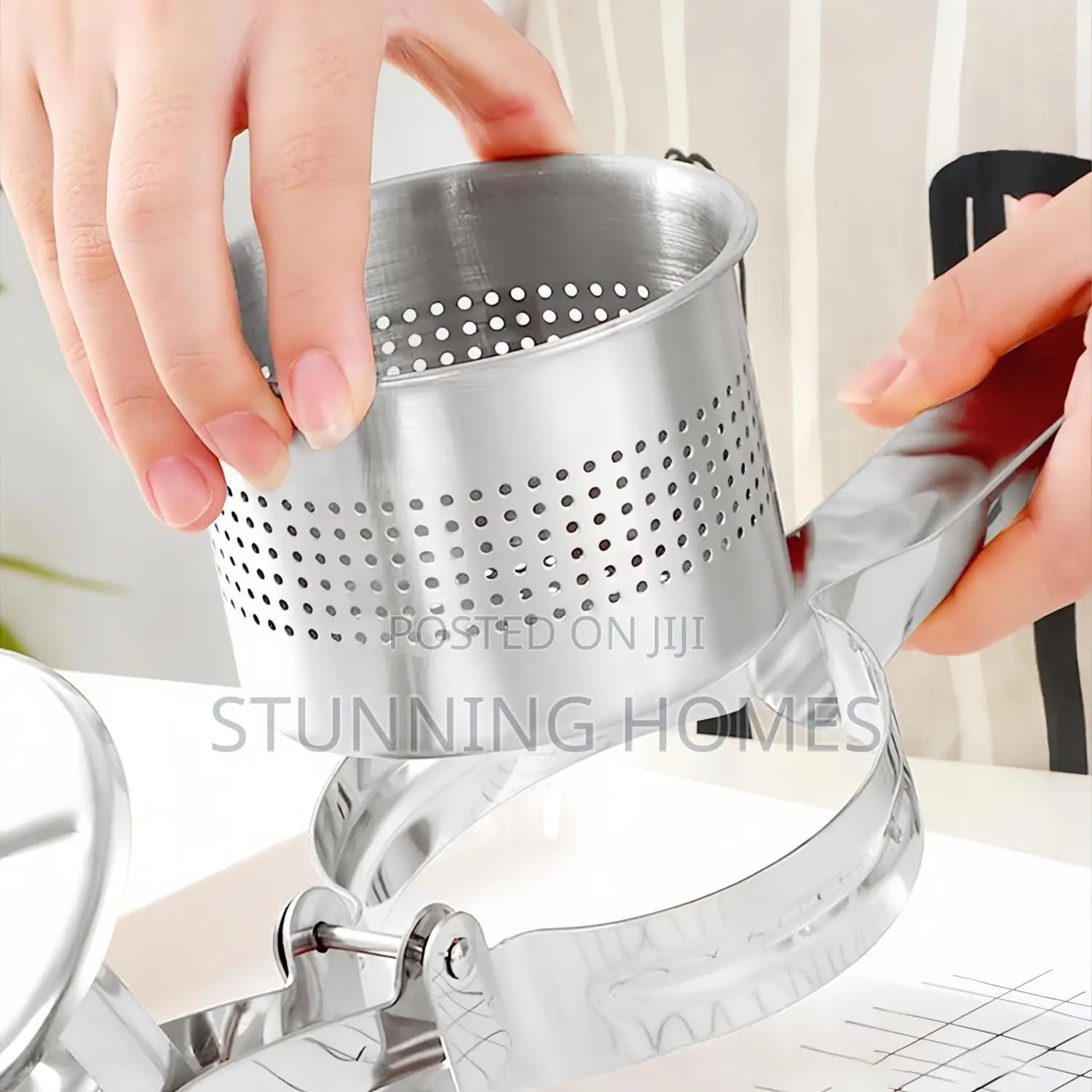 Stainless Steel Potato Ricer
