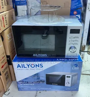 Ailyons 20l Manual Microwave Oven With Grill