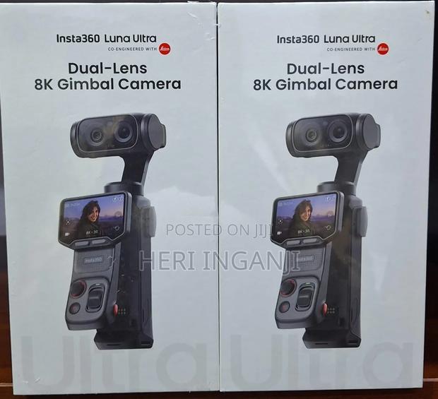 Insta 360 Luna Ultra Dual Lens Gimbal Camera