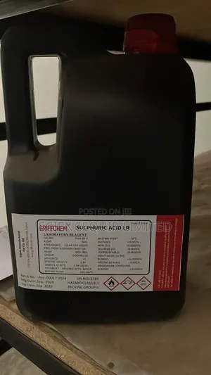 Sulphuric Acid 2.5 Assay 98% Griffchem