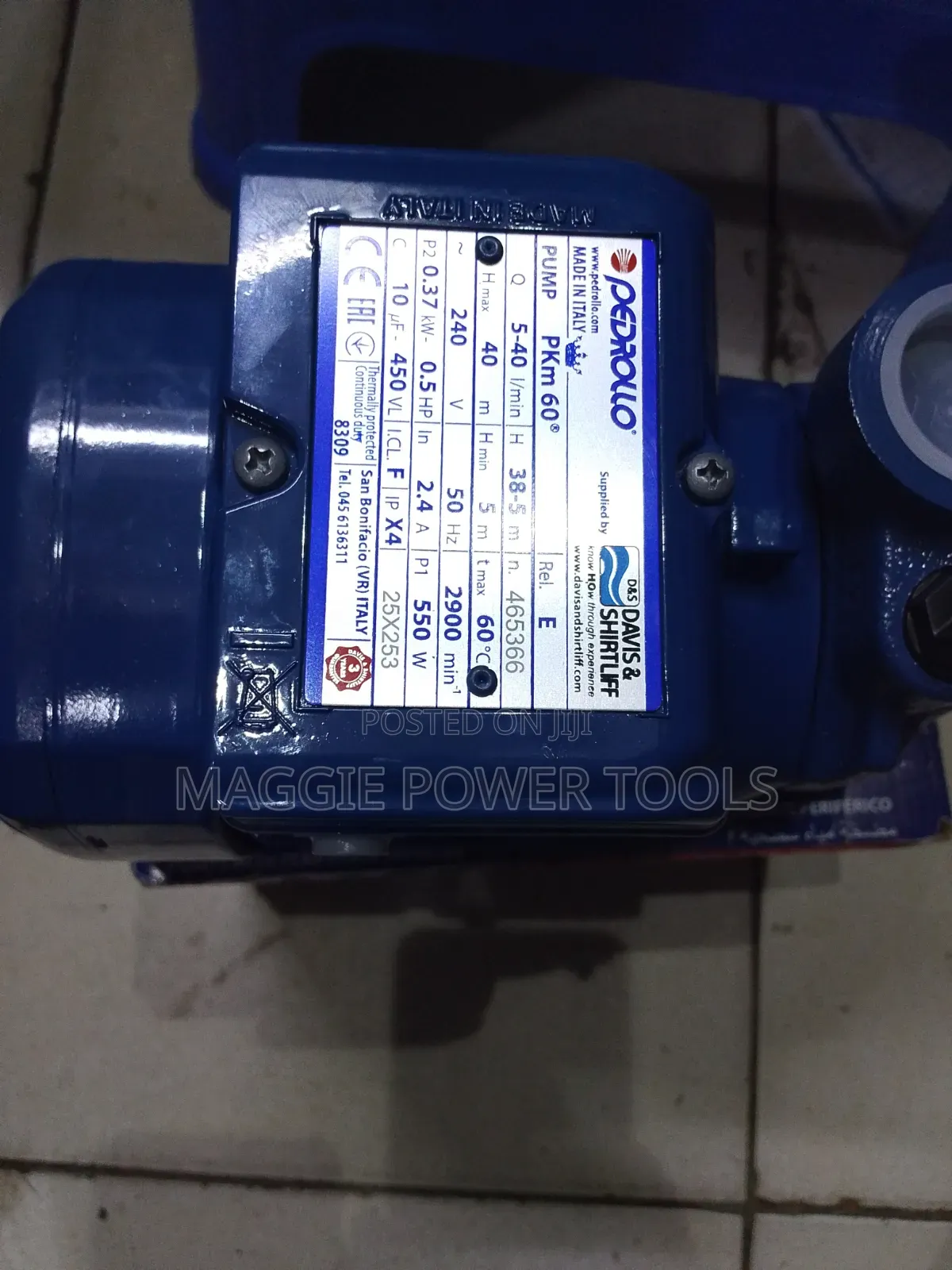 Good Quality and Affordable Pedrollo/Davis Pedrollo Water Pump