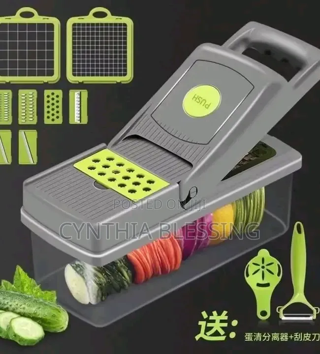 12-in-1 Multifunctional Vegetable Chopper Slicer