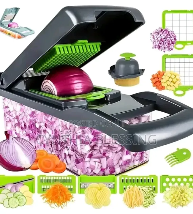 12-in-1 Multifunctional Vegetable Chopper Slicer