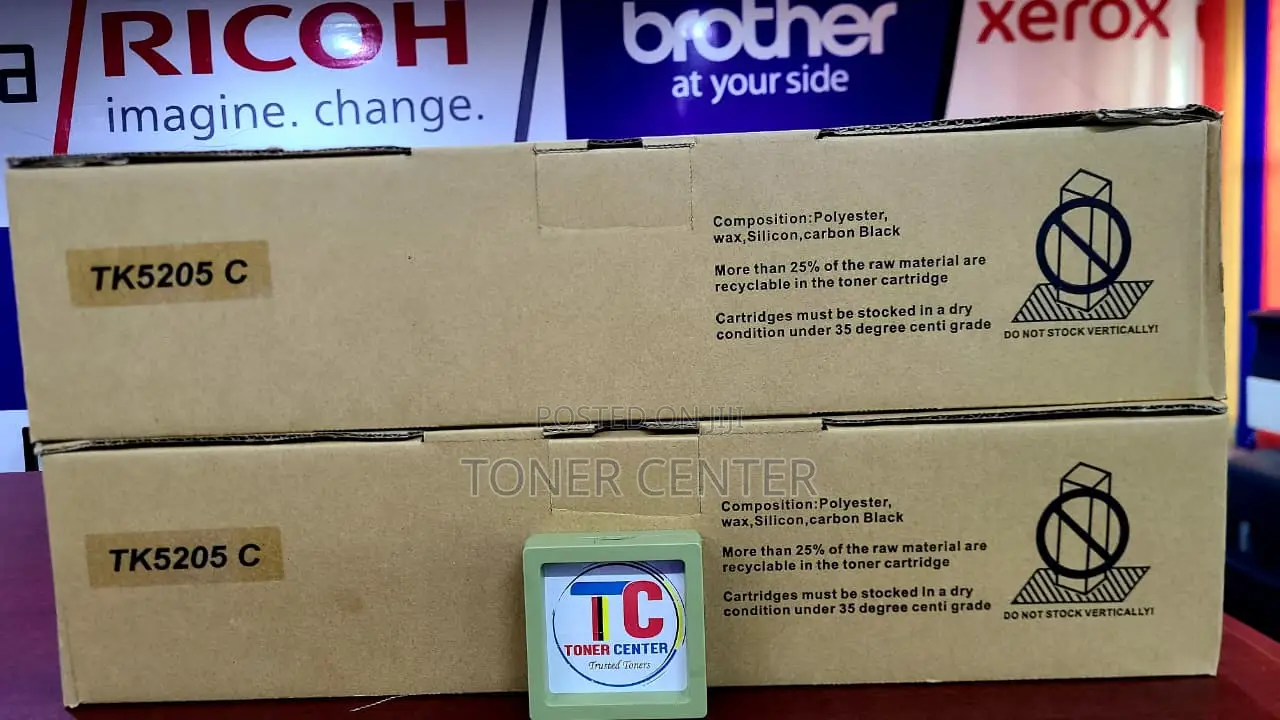 Original Kyocera Tk- Cyan Toner Cartridge