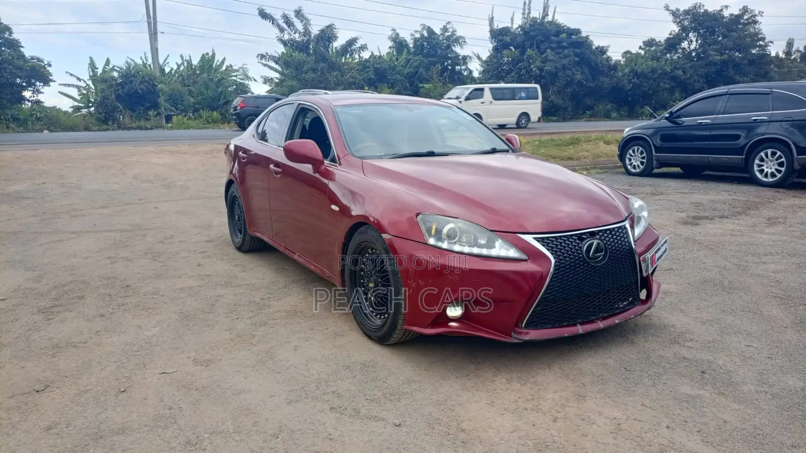 Lexus IS 2008 Red